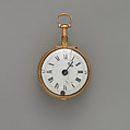 Watch, Watchmaker: Charles Coulon (active 1765–70), Gold, tortoiseshell, enamel, British, London