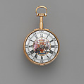Pair-case repeating watch, Watchmaker: Richard Gregg (active London, –1738, died 1758), Gold, enamel, British, London