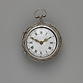 Watch, Watchmaker: J. Tarts (active 1755–90), Silver, enamel, British, London