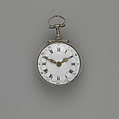 Watch, Watchmaker: J. Tarts (active 1755–90), Silver, enamel, British, London