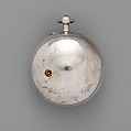 Watch, Dubious Watchmaker: Thomas Tompion (British, 1639–1713), Silver, gilt metal, British, London