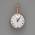 Watch, Watchmaker: (W.R.?) Rose (ca. 1750), Copper gilt, silver, enamel, British