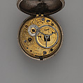 Watch, Watchmaker: J. Tarts (active 1755–90), Silver, brass, British, London