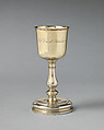 Communion cup, George Wickes, Silver gilt, British, London