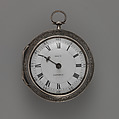 Watch, Watchmaker: Ralph Gout (ca. 1770–1836, bankrupt 1796), Silver, British, London