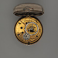 Watch, Watchmaker: Edward Prior (British, active 1800–68), Silver, tortoiseshell, coral, enamel, British, London