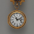 Watch and chatelaine, Watchmaker: John Rich (British, active 1735–75), Agate, gold, diamonds, rubies, enamel, British, London