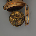 Watch and chatelaine, Watchmaker: John Rich (British, active 1735–75), Agate, gold, diamonds, rubies, enamel, British, London