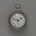 Watch, Watchmaker: Edward Prior (British, active 1800–68), Silver, tortoiseshell, enamel, British, London