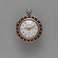 Watch, Watchmaker: Richard Peckover (active 1737–56), Gold, diamonds, British, London