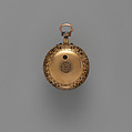 Watch, Watchmaker: Richard Peckover (active 1737–56), Gold, diamonds, British, London