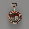 Triple-case repeating watch, Watchmaker: Firm of Marwick, Markham and Recordon, Gold, enamel, diamond, British, London, for Turkish market