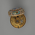 Repeating watch, Watchmaker: George Prior (active 1800–1830), Gold, enamel, British, London