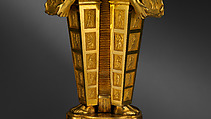 Egyptomania candelabrum (one of a pair), Alexis Decaix (British, active 1778–1811), Gilded bronze, British