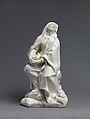 The Mourning Virgin, Capodimonte Porcelain Manufactory (Italian, 1740/43–1759), Soft-paste porcelain, Italian, Naples