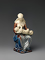 La Nourrice (The Nurse), Guillaume Dupré  French, Lead-glazed earthenware, French, Fontainebleau