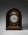 Table or bracket clock, Clockmaker: Christopher Pinchbeck II (British, died 1783), Pinchbeck metal, mahogany case, British, London