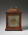 Table or bracket clock, Clockmaker: Joseph Windmills (British, freeman of Clockmakers' Company 1671, master 1702–23), Walnut, walnut veneer, gilt bronze, British, London