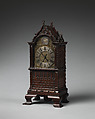 Bracket clock, Clockmaker: John Fordham (British, active Coggeshall), Mahogany, British, Coggeshall
