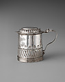 Miniature tankard, George Manjoy  British, Silver, British, London