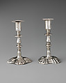 Miniature candlestick (one of a pair), Henry Flavelle, Silver, Irish, Dublin