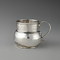 Miniature mug, B M  British, Silver, British, London