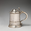 Tankard, Richard Gurney (ent. 1734), Silver, British, London