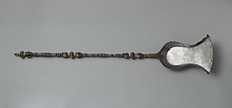 Shovel (part of a set), Silver, iron, British