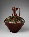 Jug, Christopher Dresser (British, Glasgow, Scotland 1834–1904 Mulhouse), Glazed earthenware, British