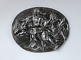 The rest on the flight into Egypt, Alessandro Algardi  Italian, Bronze, Italian, Rome