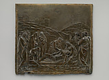 Anointment of the dead Christ, Probably cast by Fra Domenico Portigiani, Bronze, Italian, Florence