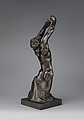 Despairing Adolescent, Auguste Rodin (French, Paris 1840–1917 Meudon), Bronze, French