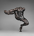 Iris, Messenger of the Gods, Auguste Rodin (French, Paris 1840–1917 Meudon), Bronze, black marble base, French