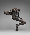 Iris, Messenger of the Gods, Auguste Rodin (French, Paris 1840–1917 Meudon), Bronze, black marble base, French