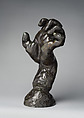 The Clenched Left Hand (Study for Hand of Pierre de Wiessant), Auguste Rodin (French, Paris 1840–1917 Meudon), Bronze, French