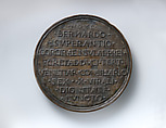 Bernardo Soranzo, Medalist: Andrea Spinelli (1508–1572), Bronze, Italian, Venice