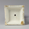 Winter (part of a set of four), Neale &amp; Co., Enameled earthenware, British, Hanley, Staffordshire