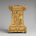 Pedestal, Matthew Boulton (British, Birmingham 1728–1809 Birmingham), Gilt bronze, British, Soho near Birmingham