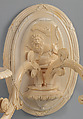 Two-light wall bracket, Ivory, Indian, Murshidabad
