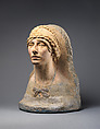 Irene Millet, Antoine-Emile Bourdelle (French, Montauban 1861–1929 Vésinet), Original plaster, tinted and polychromed, French, Paris