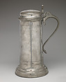 Pair of church flagons, Pewter, British