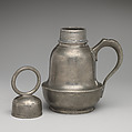 Food bottle, Pewter, British