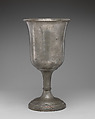 Chalice, Pewter, possibly British