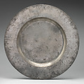 Charger, Thomas Batteson, Pewter, British, London