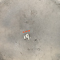 Plate, Samuel Ellis (British, active 1725–48, died 1773), Pewter, British, London