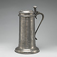 Flagon, T. S.  British, Pewter, British