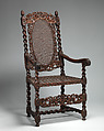 Armchair, Walnut, British