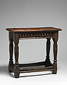 Stool, Oak, British