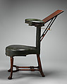 Reading chair, Walnut, oak, beechwood, British