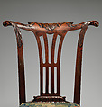 Side chair, Walnut, British